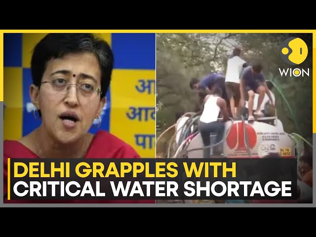 ⁣Delhi Water Minister Atishi warns of 'potential chaos' | WION
