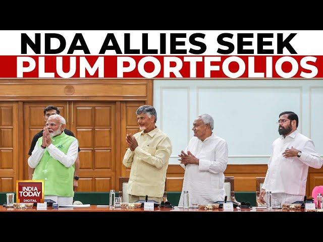 ⁣All Eyes On NDA Govt Formation | Allies Eye Plum Posts In Modi 3.0 Cabinet | India Today News