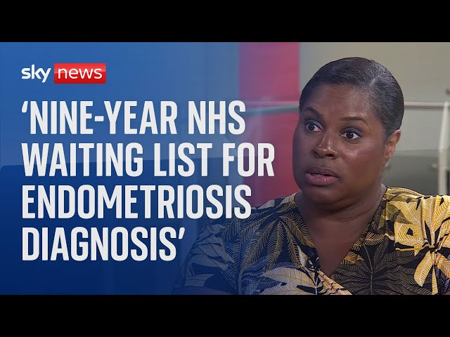 ⁣NHS waiting lists: Endometriosis sufferers wait almost nine years for diagnosis, says charity