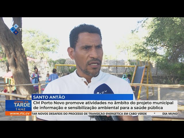 ⁣CM Porto Novo impulsiona iniciativas de sensibilização ambiental para saúde pública.