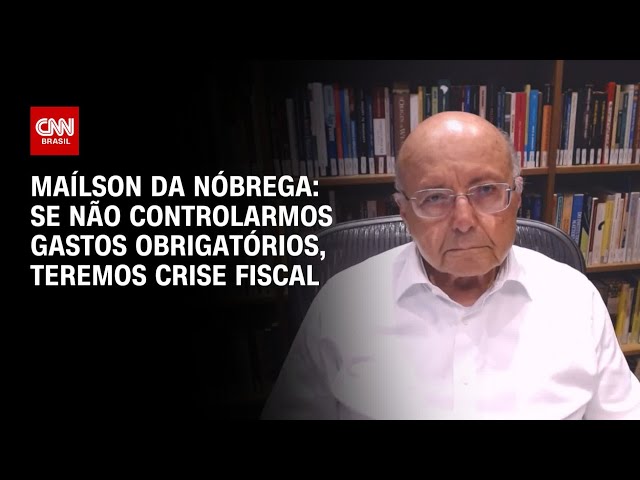 ⁣Maílson da Nóbrega: Se não controlarmos gastos obrigatórios, teremos crise fiscal | AGORA CNN