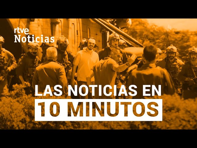 ⁣Las noticias del SÁBADO 8 de JUNIO en 10 minutos | RTVE Noticias
