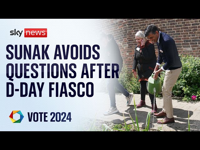 ⁣Sunak avoids questions as Conservatives made stamp duty pledge | Election 2024