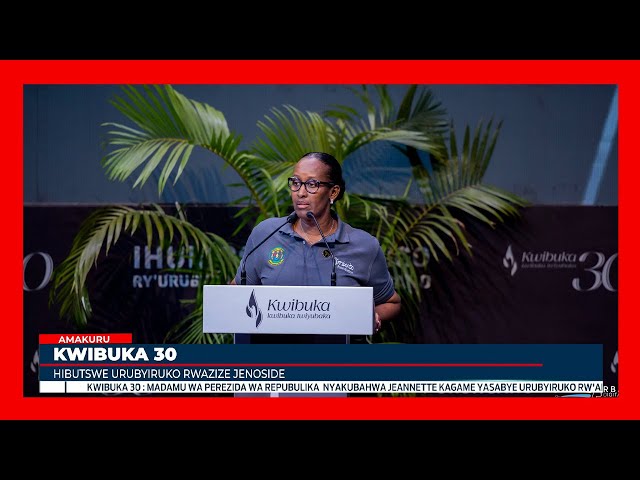 ⁣Madamu Jeannette Kagame yasabye urubyiruko guhangana n’abasebya u Rwanda