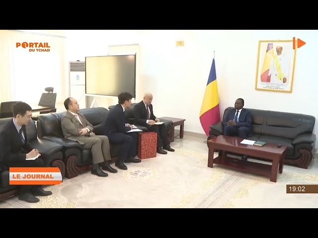 ⁣DIPLOMATIE - L'Ambassadeur de Chine au Tchad reçu en audience par le PM