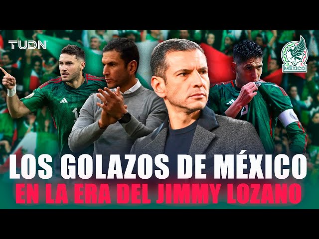 ⁣¡Hay calidad! ¡Los GOLAZOS DE LA SELECCIÓN MEXICANA en lo que va de la era JIMMY LOZANO! | TUDN