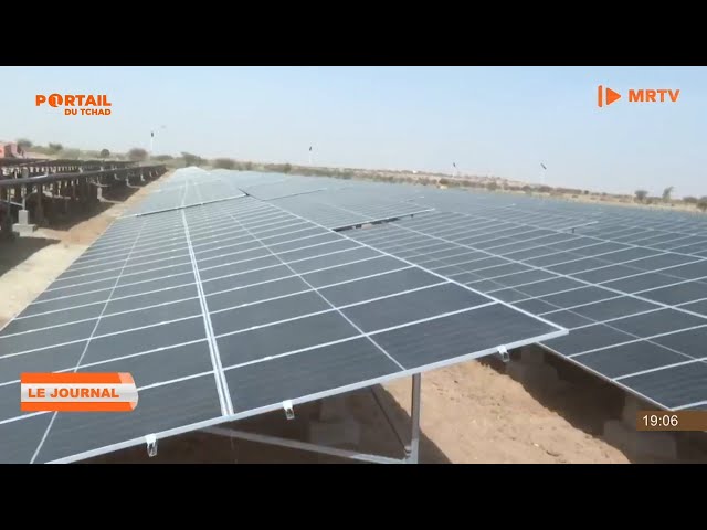 ⁣ÉNERGIE - Inauguration d'une centrale solaire à Tiné