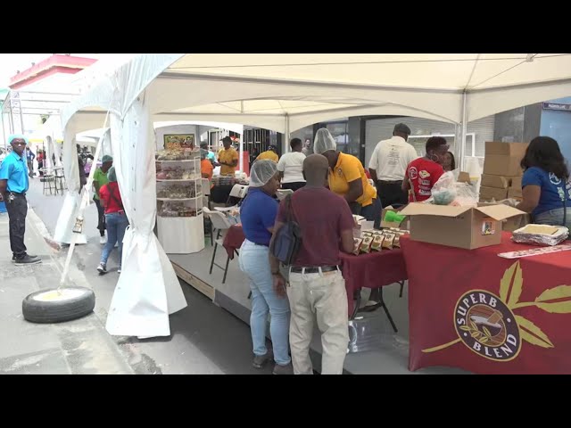 ⁣1st small business marketplace held in Broad Street