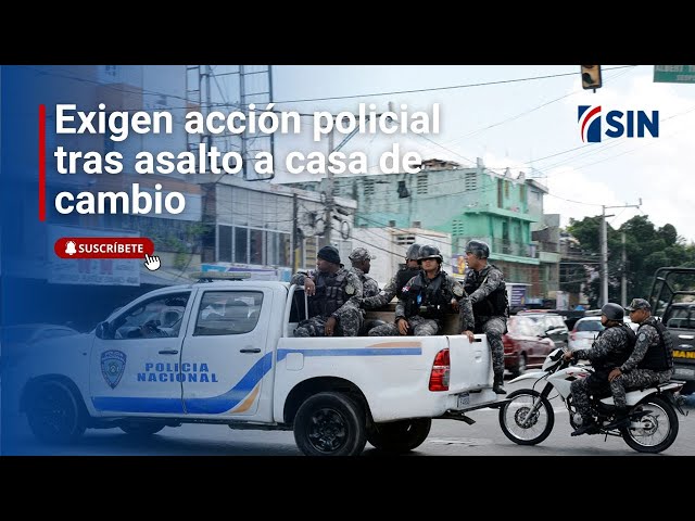⁣Demandan acción policial en Los Mameyes tras robo que dejó un herido
