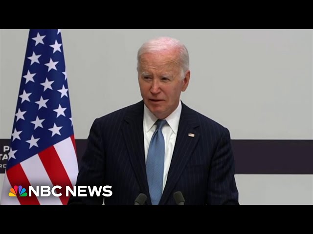 ⁣Biden welcomes hostage rescue by pushing ceasefire