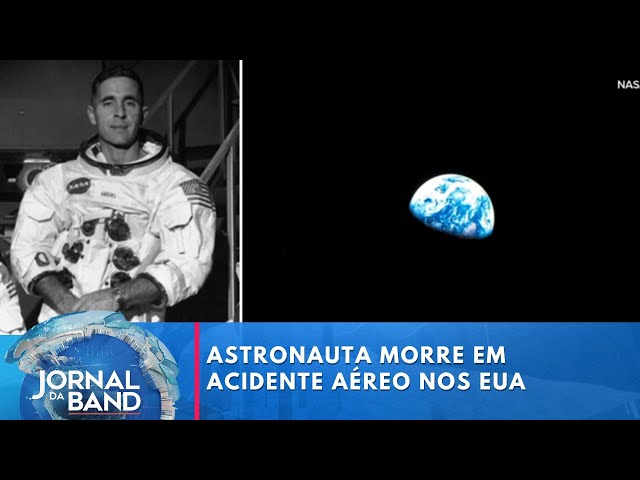⁣Morre em acidente aéreo o astronauta americano William Anders | Jornal da Band
