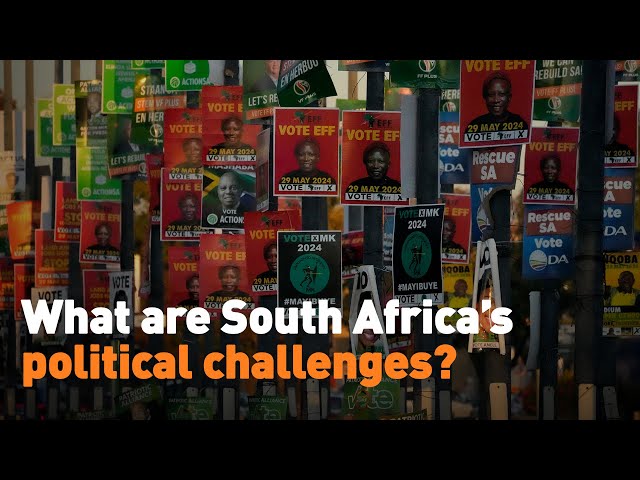 ⁣What are South Africa’s political challenges?