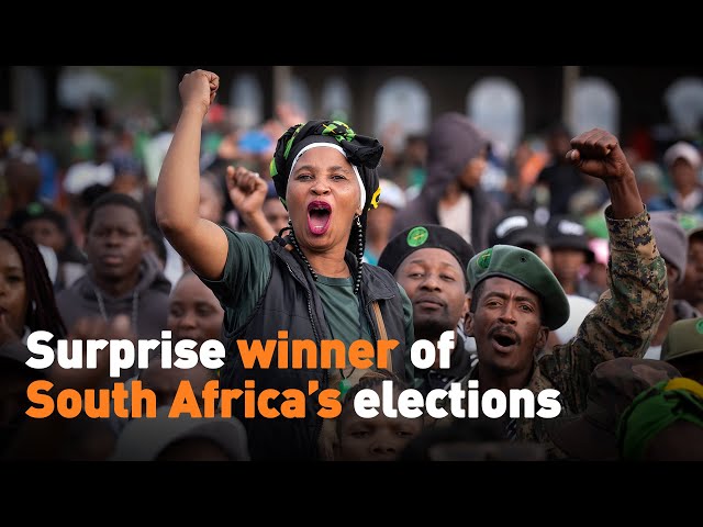 ⁣Surprise winner of South Africa’s elections
