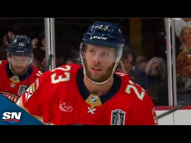 ⁣Panthers Strike First As Carter Verhaeghe Opens Stanley Cup Final Scoring