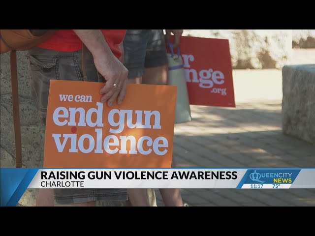 ⁣Walk raises awareness of gun violence in Charlotte