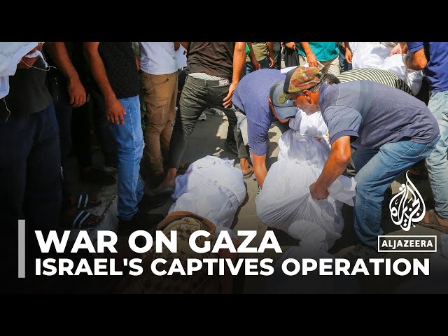 ⁣210 Palestinians killed in central Gaza: Israel conducts major operation to free captives