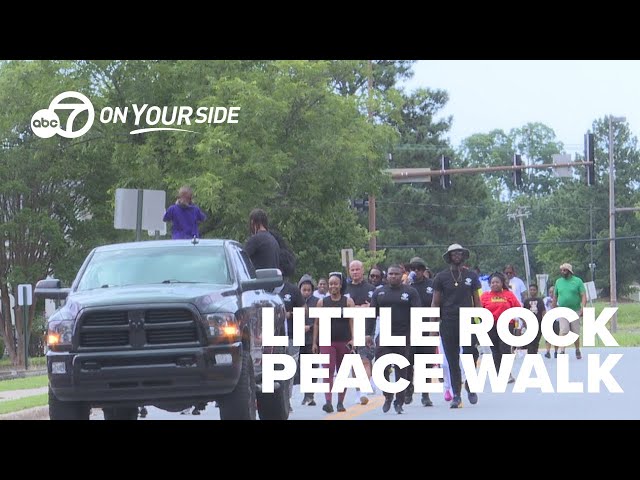 ⁣Little Rock Peace Walk