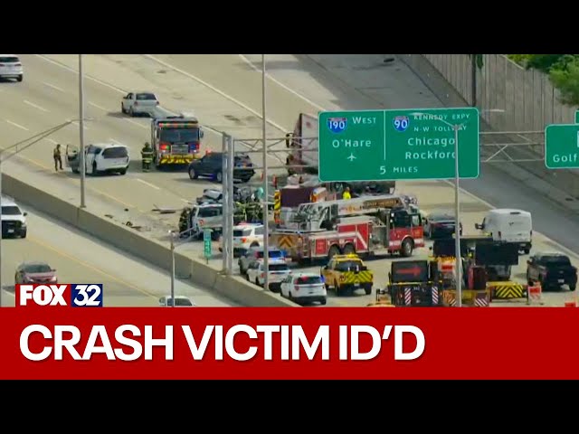 ⁣Driver killed in crash on Tri-State Tollway near O'Hare airport identified