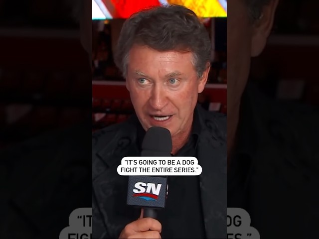 ⁣Wayne Gretzky Is At The Stanley Cup Final 