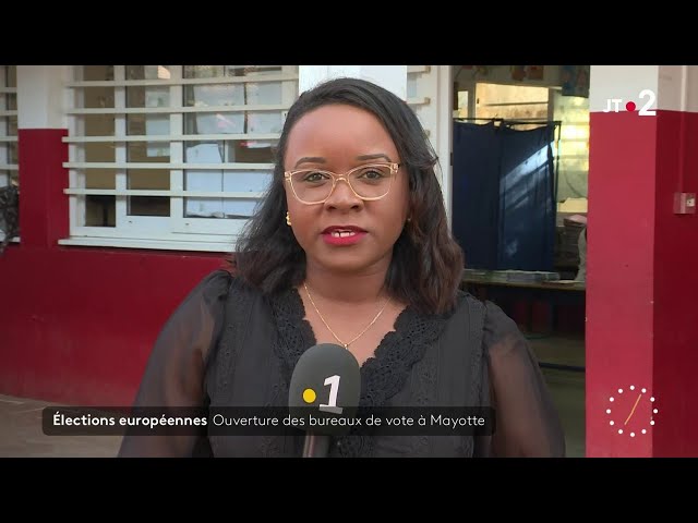 Elections européennes : ouverture des bureaux de vote à Mayotte