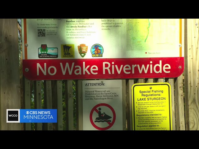 ⁣High water levels have lead to closures and restrictions along some rivers