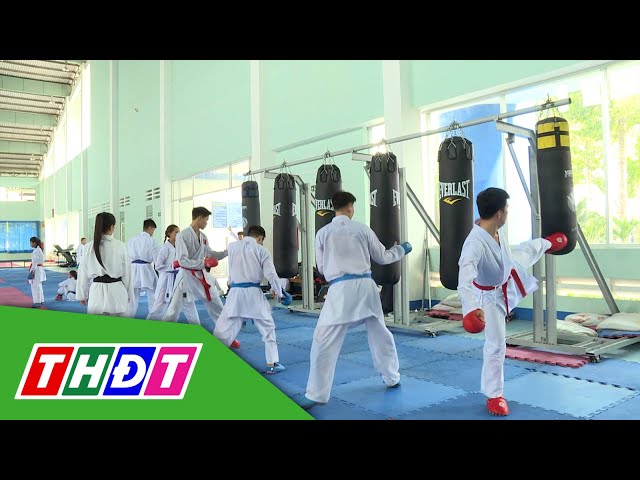 ⁣Karate Đồng Tháp đặt chỉ tiêu huy chương vàng Giải vô địch trẻ karate quốc gia năm 2024 | THDT