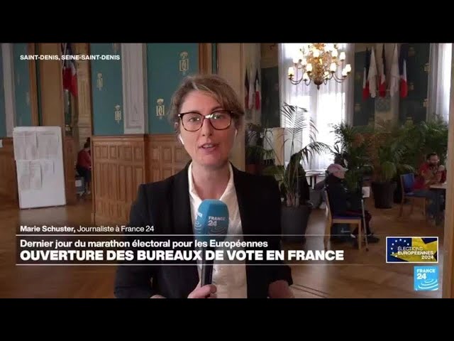 ⁣Les électeurs français appelés aux urnes pour les élections européennes • FRANCE 24