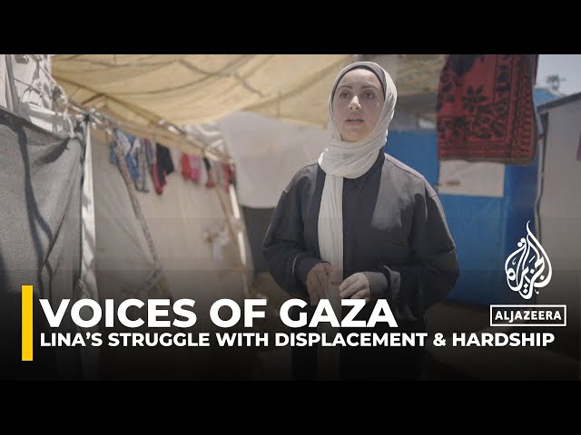 ⁣Voices of Gaza: Lina Jundiya’s struggle with displacement, starvation and hardship amid Israel'