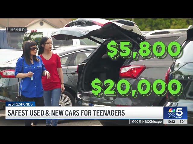 ⁣What are the SAFEST cars for teen drivers? 