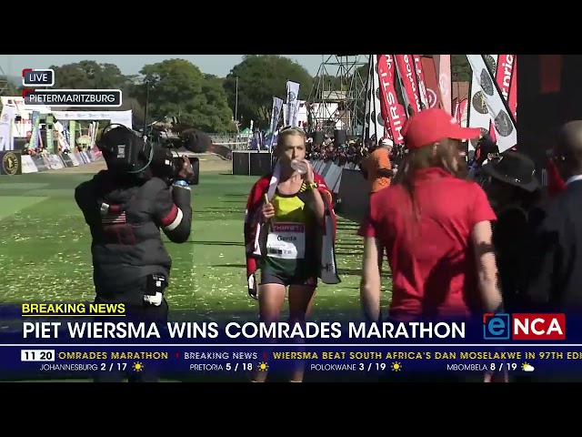 Gerda Steyn wins 2024 Women’s Comrades Marathon