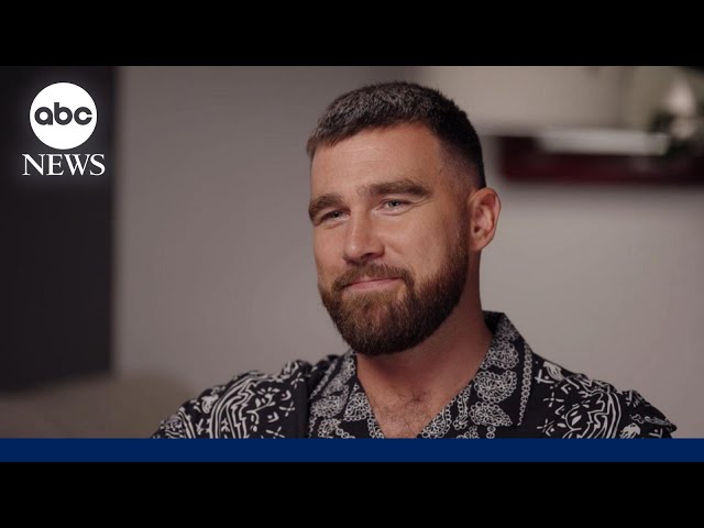 ⁣Travis Kelce opens up about life in the limelight