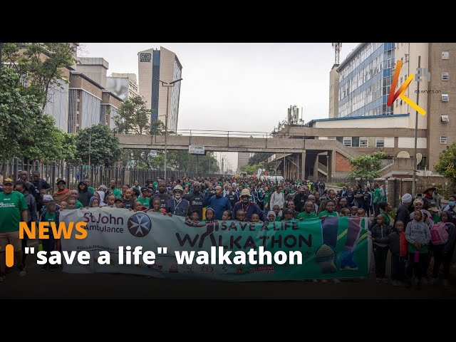 ⁣St. John ambulance launches its annual "save a life" walkathon