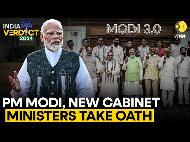 ⁣PM Modi Oath Ceremony LIVE: Narendra Modi set to take oath as PM for third term, security beefed-up