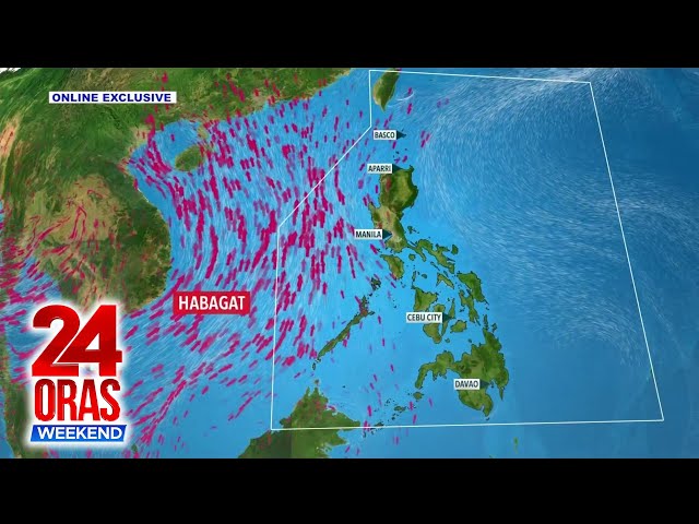 ⁣ONLINE EXCLUSIVE: Habagat at localized thunderstorms, patuloy na magpapaulan sa... | 24 Oras Weekend