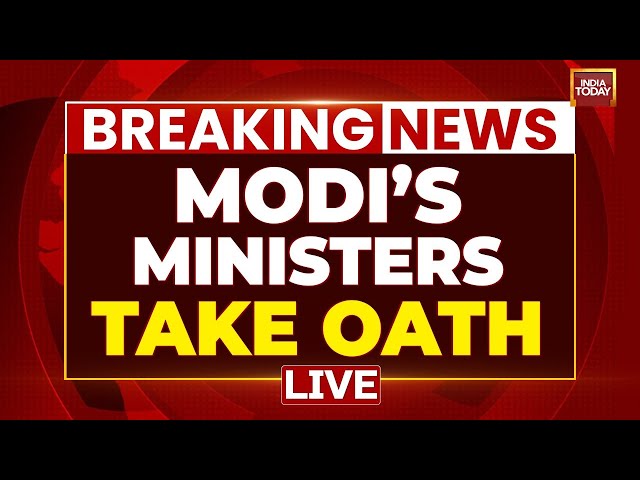 ⁣LIVE: Modi Ministers Take Oath | PM Modi New Cabinet Oath Ceremony LIVE | PM Modi Oath LIVE