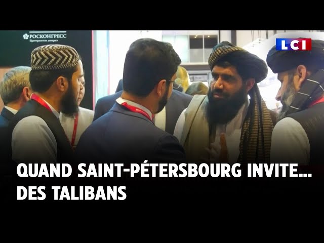 ⁣Quand Saint-Pétersbourg invite… des Talibans