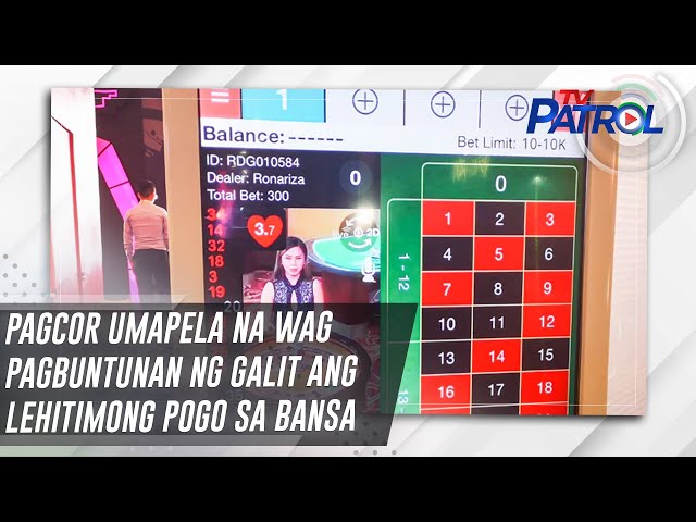 ⁣PAGCOR umapela na wag pagbuntunan ng galit ang lehitimong POGO sa bansa | TV Patrol