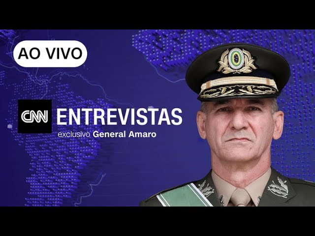 ⁣AO VIVO: CNN Entrevistas com general Amaro, ministro chefe do GSI | 09/06/2024