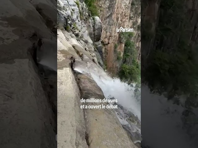⁣La plus grande cascade de Chine était alimentée par un tuyau