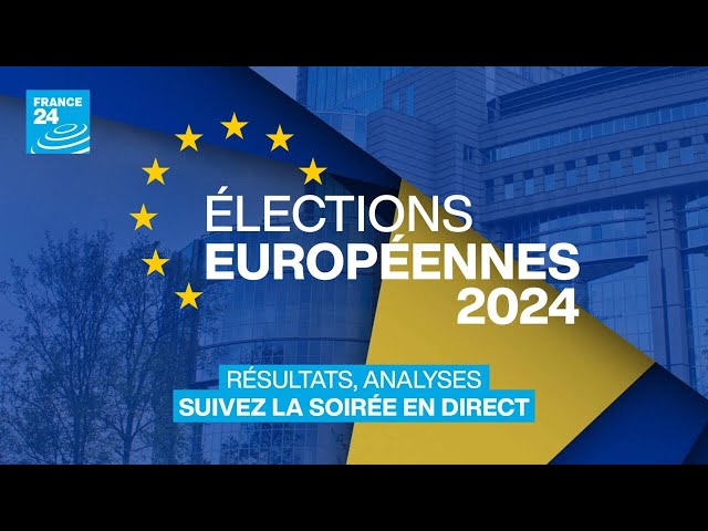 ⁣Élections européennes 2024 - Résultats, analyses : suivez la soirée en DIRECT • FRANCE 24