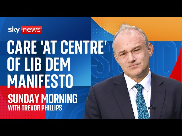 ⁣Health and social care 'at centre' of Liberal Democrat manifesto | General Election 2024