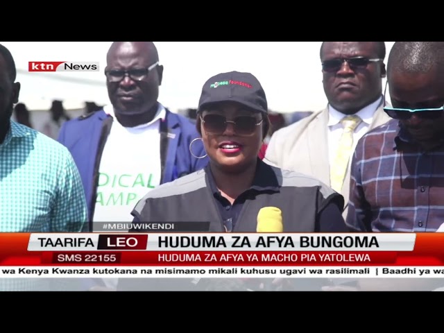 ⁣Wakfu wa Safaricom wapeana huduma za afya kwa wakazi 3,000 Bungoma