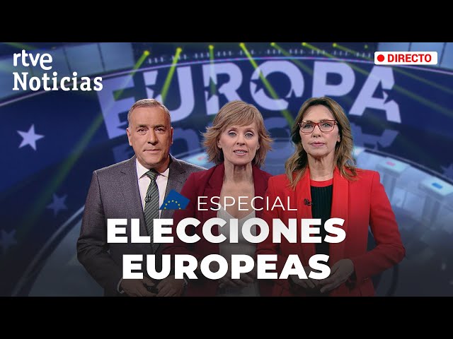 ⁣ELECCIONES EUROPEAS  EN DIRECTO: ESPECIAL INFORMATIVO pendiente de los RESULTADOS | RTVE