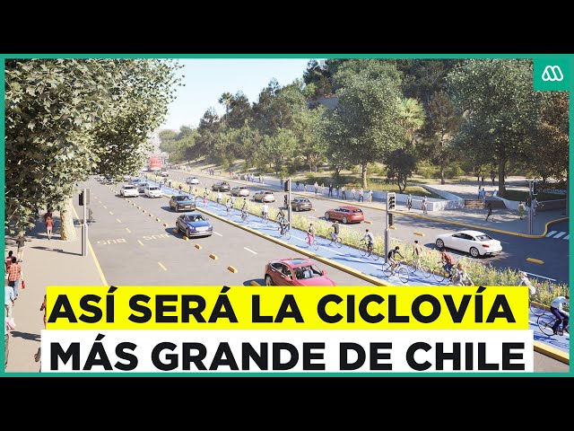 ⁣La ciclovía de la nueva Alameda: Conocimos el recorrido del proyecto