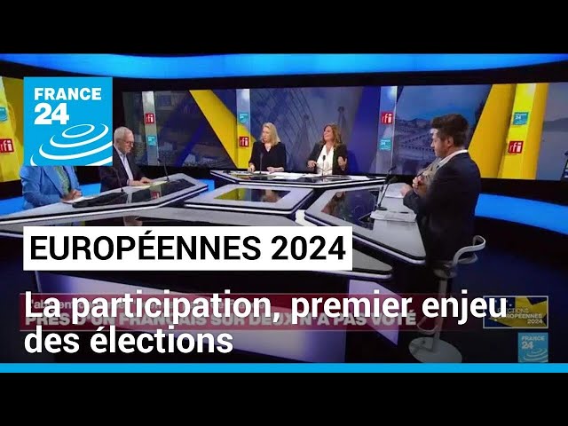 ⁣Européennes 2024 : la participation, premier enjeu des élections • FRANCE 24