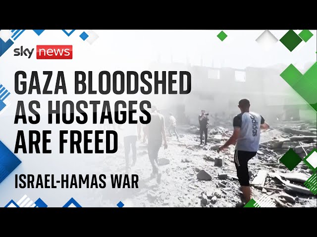 ⁣More than 200 Palestinians killed as four Israeli hostages are rescued | Israel-Hamas war