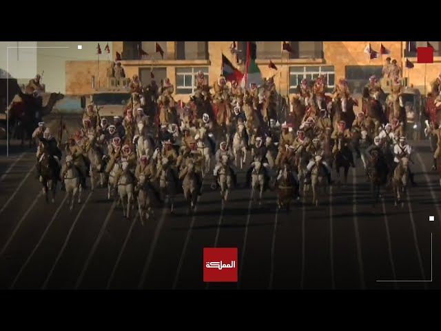 ⁣عرض مثير لهجانة القوات المسلحة - الجيش العربي يستحضر الثورة العربية الكبرى