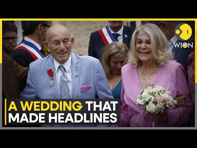 ⁣80 years post D-Day, World War II veteran gets married | WION