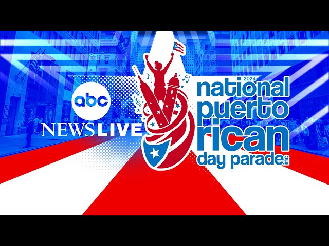 ⁣LIVE - National Puerto Rican Day Parade 2024: New York City parade coverage from WABC