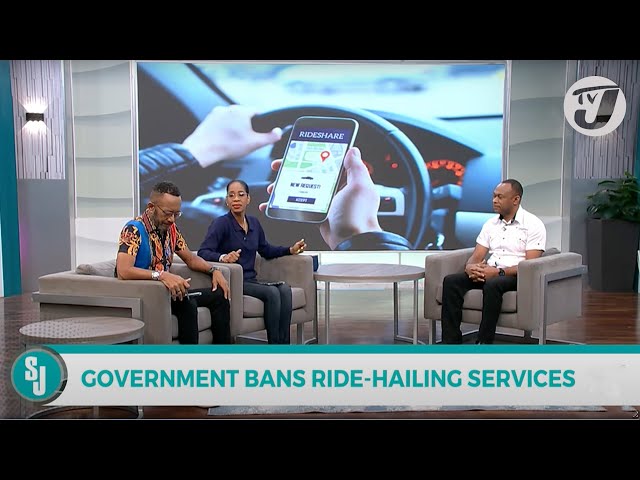 ⁣Gov't Bans Ride-hailing Services | TVJ Smile Jamaica